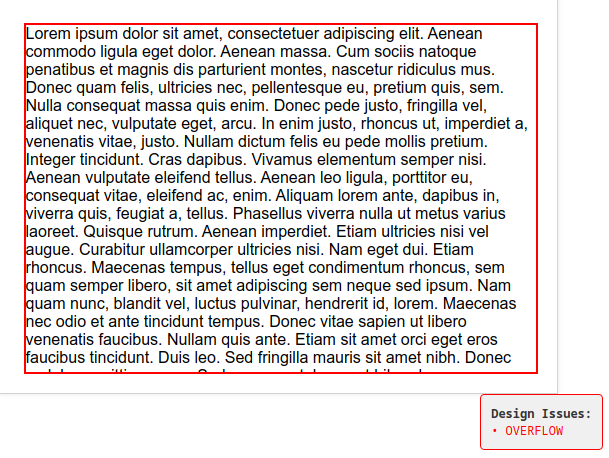 Overflow Indicator Image